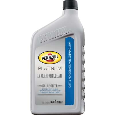 #ad Pennzoil Platinum LV 1 Qt. Multi Vehicle Automatic Transmission Fluid Pack of 6 $51.04