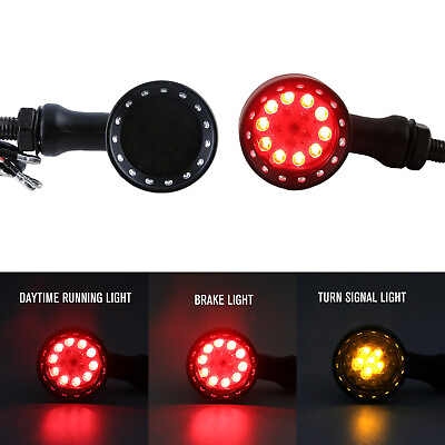 For Harley Sportster 1200 883 Motorcycle LED Blinker Brake Turn Signal Lights $22.29