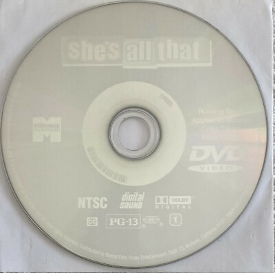 #ad She#x27;s All That DVD 2004 R1 Rachel Leigh Cook DISC ONLY AU $4.99