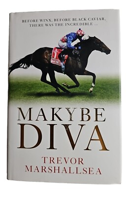 #ad MAKYBE DIVA Trevor Marshallsea AUSTRALIAN HORSE RACING HISTORY Book Hardcover AU $20.00