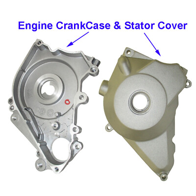 #ad Electric Start Engine Crankcase Stator Cover For 50cc 125cc Dirt Pit Bike ATV $57.35