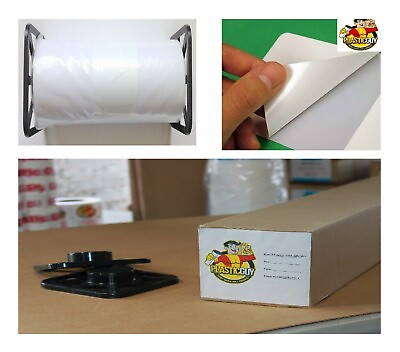 #ad Inkjet Printable Poly Vinyl Banner Roll Tear Proof Self Adhesive Water Resistant $227.00
