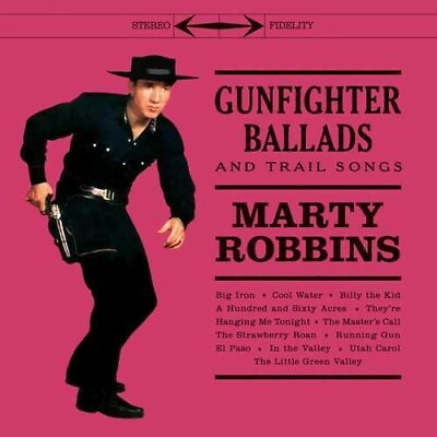 Marty Robbins Gunfighter Ballads amp; Trail Songs New Vinyl LP Colored Vinyl 1 $20.95