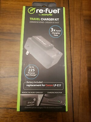 #ad Digipower Re Fuel Replacement Battery amp; Charger Kit for Canon RFK LPE17 $7.99