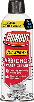 #ad Gumout Carb And Choke Carburetor Cleaner 14 Oz. Cleans Metal Engine Parts Spray* $6.20