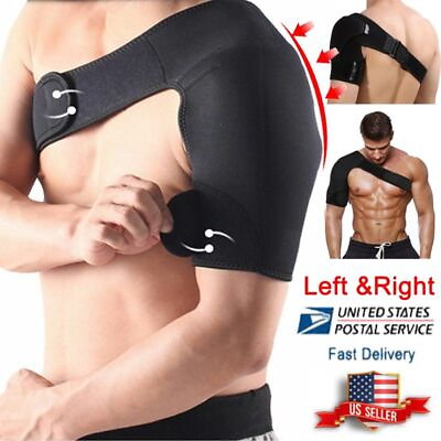 #ad Shoulder Brace Support Compression Sleeve Torn Rotator Cuff Joint Pain Relief $9.91