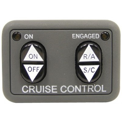 #ad 250 3592 ROSTRA UNIVERSAL DASH MOUNT CRUISE CONTROL SWITCH OPEN CIRCUIT NEW $59.78