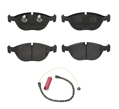 #ad Brembo Low Met Front Brake Disc Pad Set Pads with Wear Sensor For BMW E38 750iL $68.96