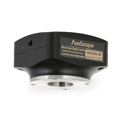 #ad Amscope 32MP USB 3.0 Back illuminated Color CMOS C Mount Microscope Camera $1499.99
