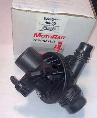 #ad Engine Coolant Thermostat Assembly Integrated Housing 828 217 by Motorad NEW $74.99