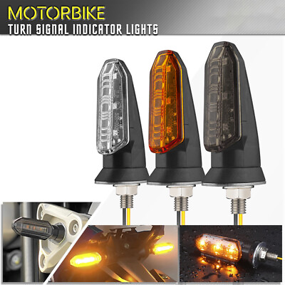 #ad Motorcycle Turn Signal Light Led Indicator Flash Light 12v Turn Signal Light $3.41