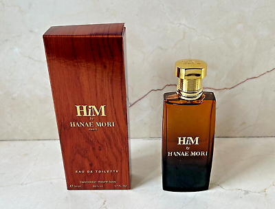 #ad HiM by Hanae Mori Eau de Toilette Spray 50 ml 1.7 fl oz Batch S91S $70.00