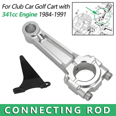 #ad Connecting Rod amp; Splasher For Club Car Gas Golf Cart 341cc KF82 Engine 1984 1991 $61.99