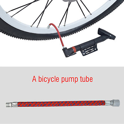 #ad Pump Tube Kit Needle Valve Connector Bicycle Tyre Inflator Accessories $7.99