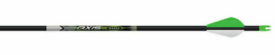Easton Axis Carbon 340 Spine Fletched Arrows 2quot; Blazer Vanes 6 Pack $84.99