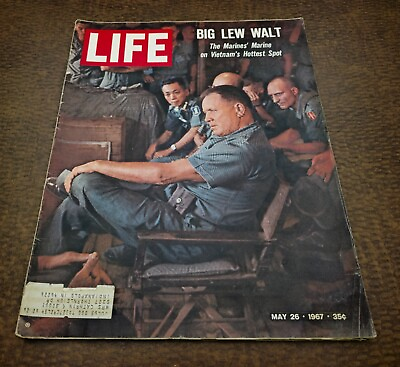 #ad Life Magazine Big Lew Walt May 26 1967 $6.00