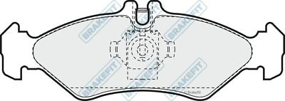 #ad APEC Rear Brake Pad Set for Mercedes Sprinter 210 D 2.9 Jan 1997 to Jan 2000 GBP 38.33