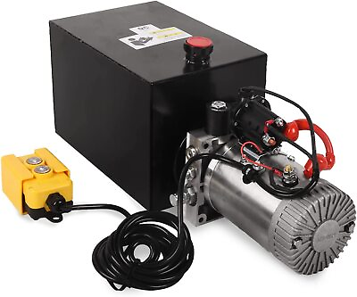 #ad 13 Quart 3200PSI Hydraulic Power Unit Pump Single Acting Control Remote Lifting $257.98