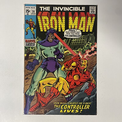 #ad The Invincible Iron Man #28 1st Appearance of Howard Stark •HIGH GRADE• $35.00