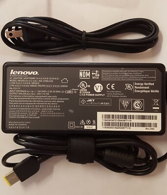 #ad LENOVO 135W Slim Tip 20V 6.75A Genuine Original AC Power Adapter Charger $19.99