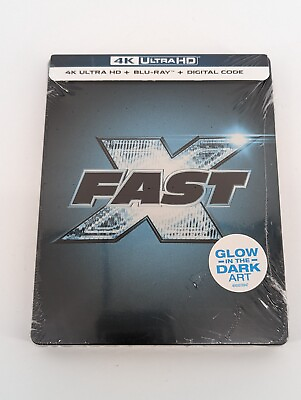 #ad Universal : Fast X Steelbook 4kultraHD Blu Ray $24.99