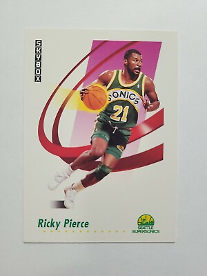 #ad RICKY PIERCE 1991 92 SKYBOX BASKETBALL CARD # 269 E5145 $1.99