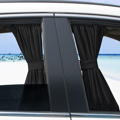 #ad Car Anti UV Side Window Sunshades Car Window Shade Curtain Shade Curtain Auto $23.69