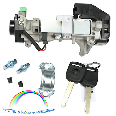 #ad For Honda Accord CRV 2003 2011 Civic Odyssey Ignition Switch Cylinder Lock Trans $36.99