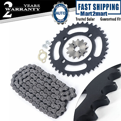 #ad 420 Chain amp; Front Rear Sprocket 110cc For Dirt Pit Bike ATVs Apollo SSR 125cc $38.95