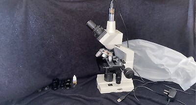 #ad AmScope T390B Professional Trinocular Biological Compound Microscope 40X 2000X $300.00