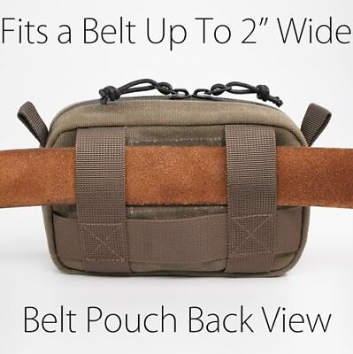 #ad Belt Pouch for Men Women YKK Zippers EDC Pouch Belt Bag Waist Pack for $20.23