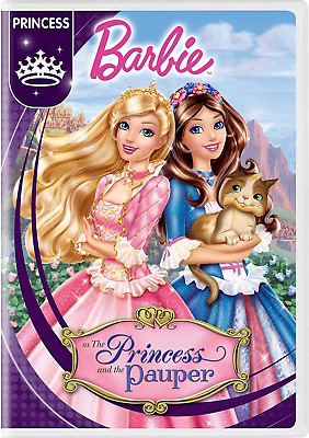 #ad Barbie as the Princess and the Pauper DVD Brand New Fast Ship $9.25