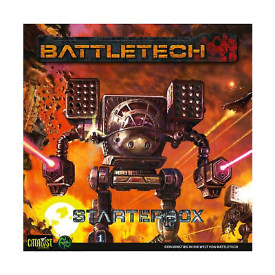 #ad Catalyst Battletech Starter Box German Ed Box VG $150.00