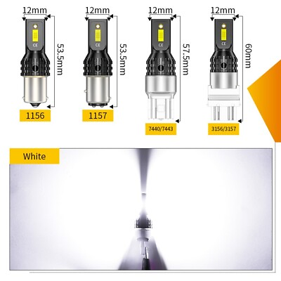 #ad Energy saving 1157 Led Bulb 3570 SMD1156 Ba15s Signal Lamp for Car Brake Light $14.11