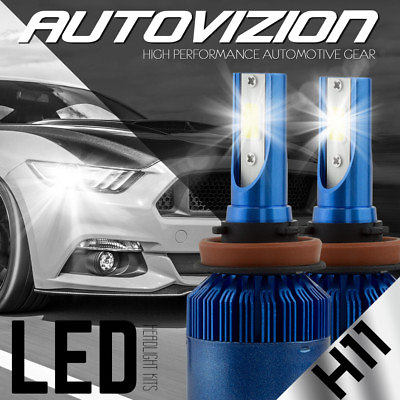 #ad 2x CREE LED Low Beam H11 Headlights Headlamp Bulbs 388W 6000K HID Conversion Kit $19.39