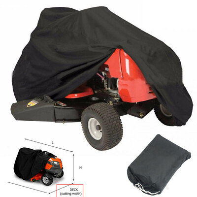 #ad #ad 57quot; Lawn Mower Tractor Cover UV Waterproof Garden Outside Yard Riding Protector $17.59
