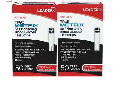 #ad #ad True Metrix Blood Glucose Test Strips 100Ct Exp 7 26 2025 FREE SHIPPING $20.99