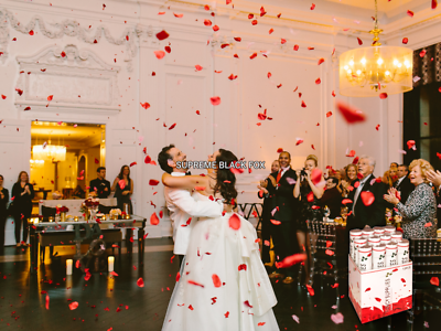 #ad Wedding Red Silk Rose Petals Cannon Celebrate Party Confetti anniversary photo $39.99