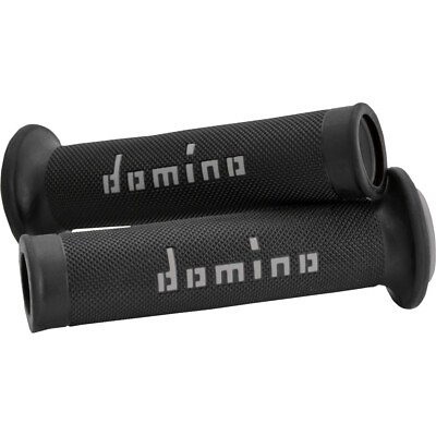 #ad Domino Black Gray Dual Compound MotoGP Grips A01041C5240 $28.37