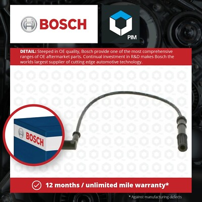 #ad HT Leads Ignition Cables Set fits FIAT PANDA VAN 169 1.2 2004 on Bosch 46749624 GBP 19.72