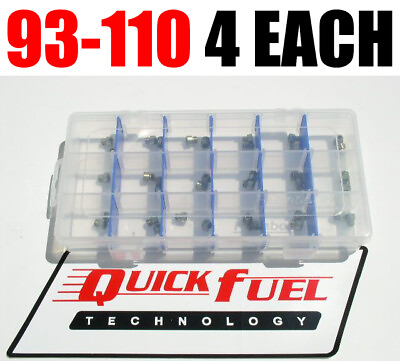 QUICK FUEL GAS HOLLEY JET KIT 93 110 4 EACH IN CASE Free USA Shipping look $168.99