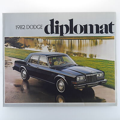 #ad 1982 Dodge Diplomat Dealer Sales Brochure NOS Wagon Vintage Showroom Ad $6.99