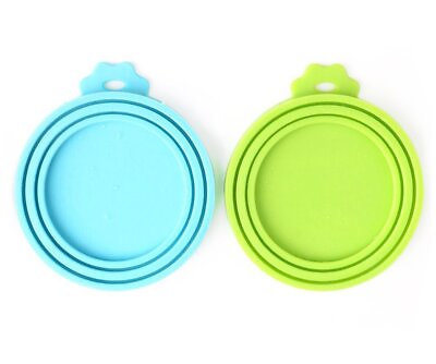 #ad Pet Food Can Cover Silicone Can Lids for Dog and Cat Food Universal SizeOne ... $10.68