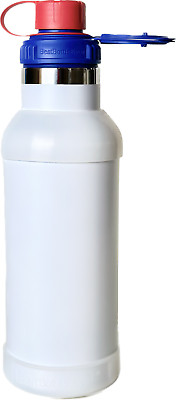 #ad WOWBOTTLE Stainless Steel Bottle Insulated Double Wall White ON SALE $16.00