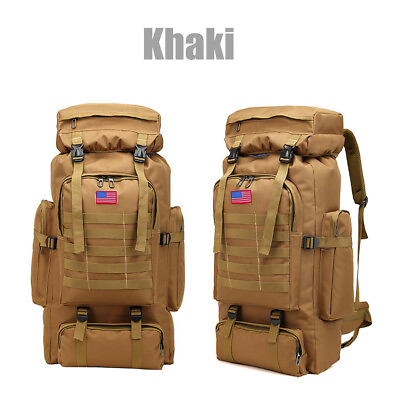 #ad Hiking Military Tactical Travel Backpack Rucksack Camping Bag 30L 35 40 80L 120L $31.34