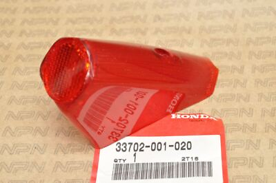 NOS Honda C100 CA100 C102 CA102 Early Rear Tail Light Lens Cover 33702 001 020 $52.24