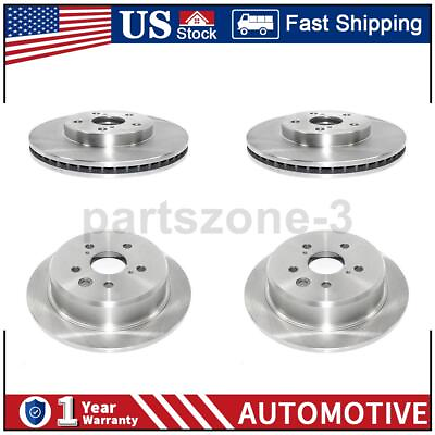 #ad Front Rear DuraGo Brake Rotors For Lexus IS250 2015 2014 2013 2012 2010 2007 $223.89