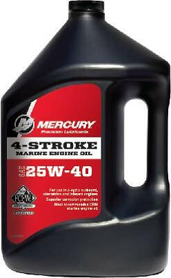 Mercury New OEM 25W40 Marine Engine Oil Gallon 8M0078628 $49.95
