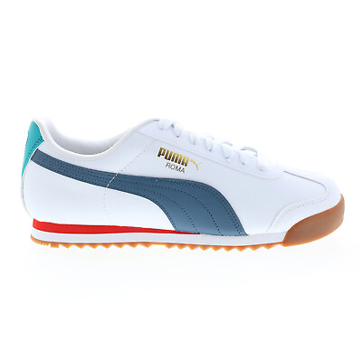 #ad Puma Roma Basic 36957140 Mens White Synthetic Lifestyle Sneakers Shoes $38.99