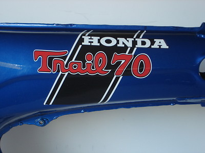 Honda CT70 Trail 70 HKO 2pc. Body Frame Decal Sticker Set 70 71 MFG SECONDS $17.00
